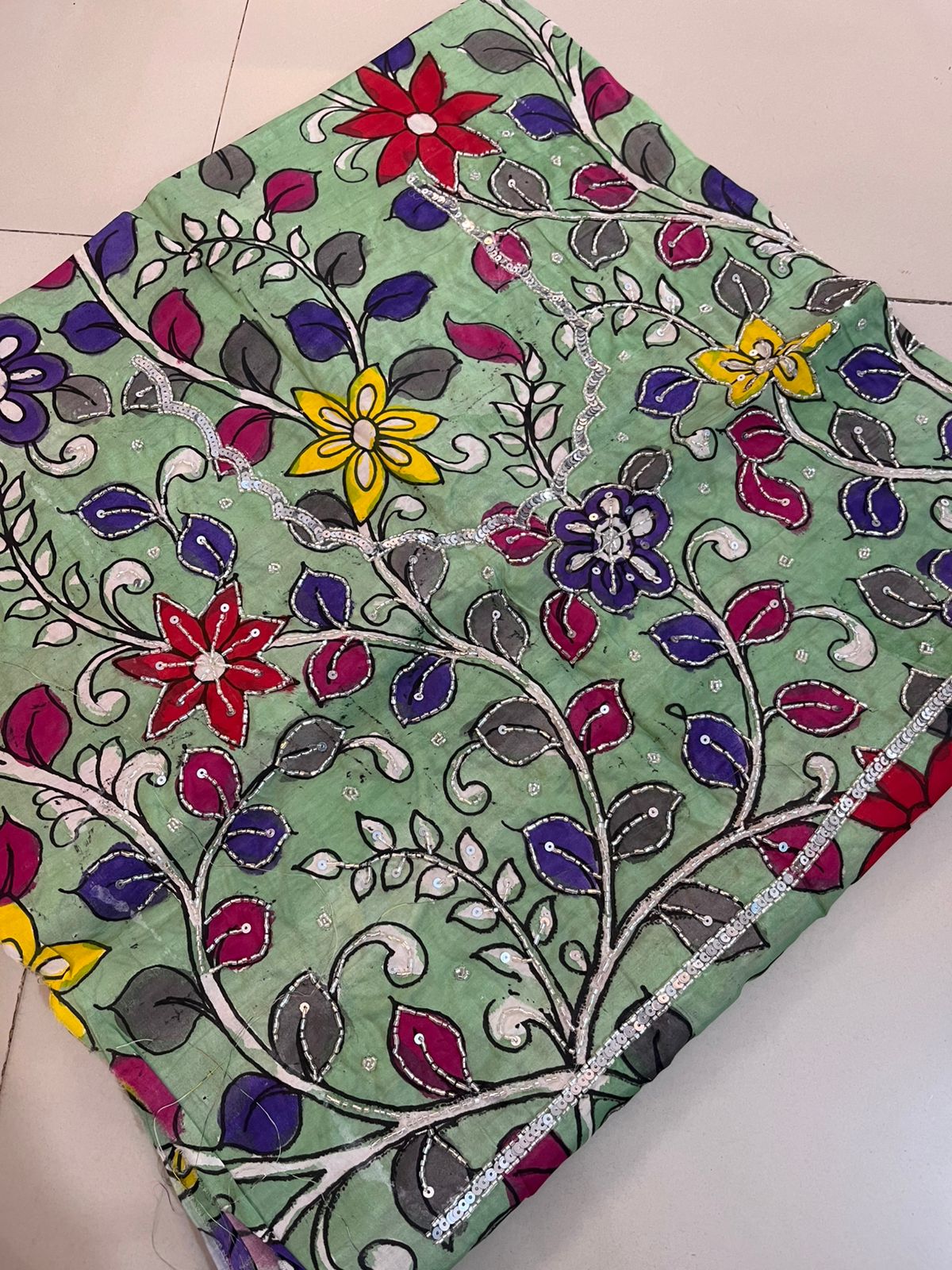 Pure Pen Kalamkari Blouse