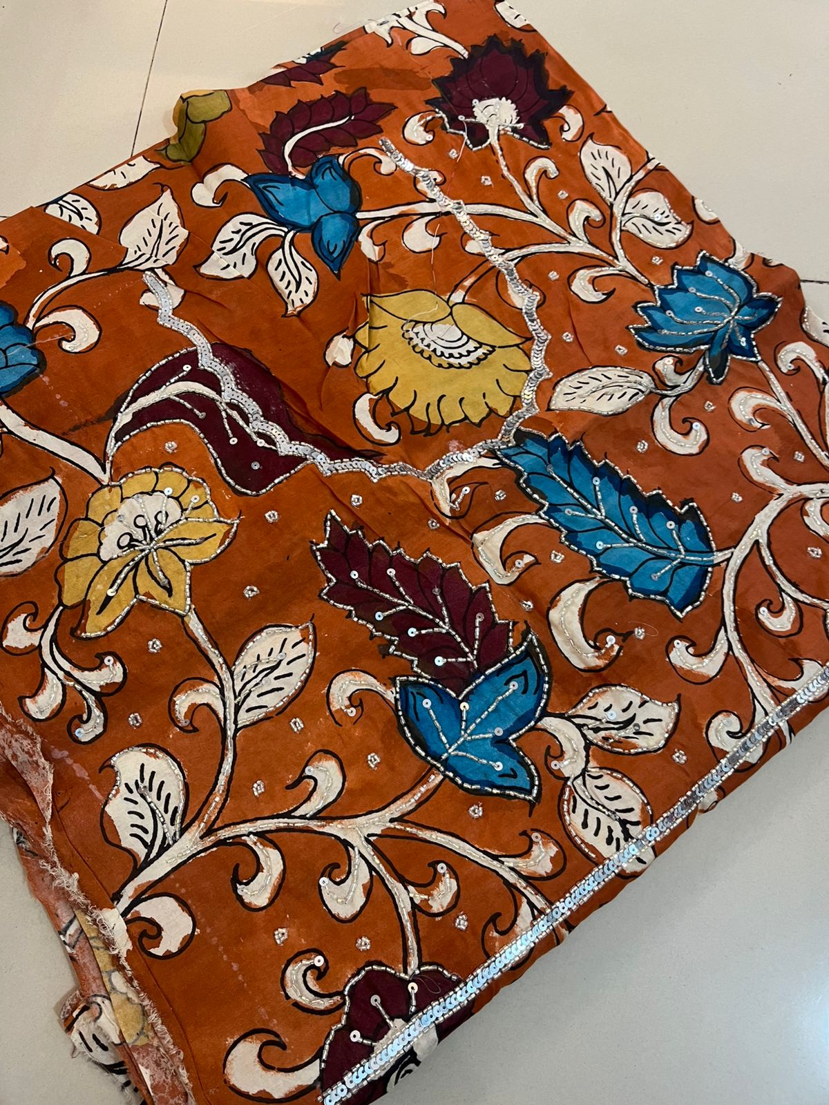 Pure Pen Kalamkari Blouse