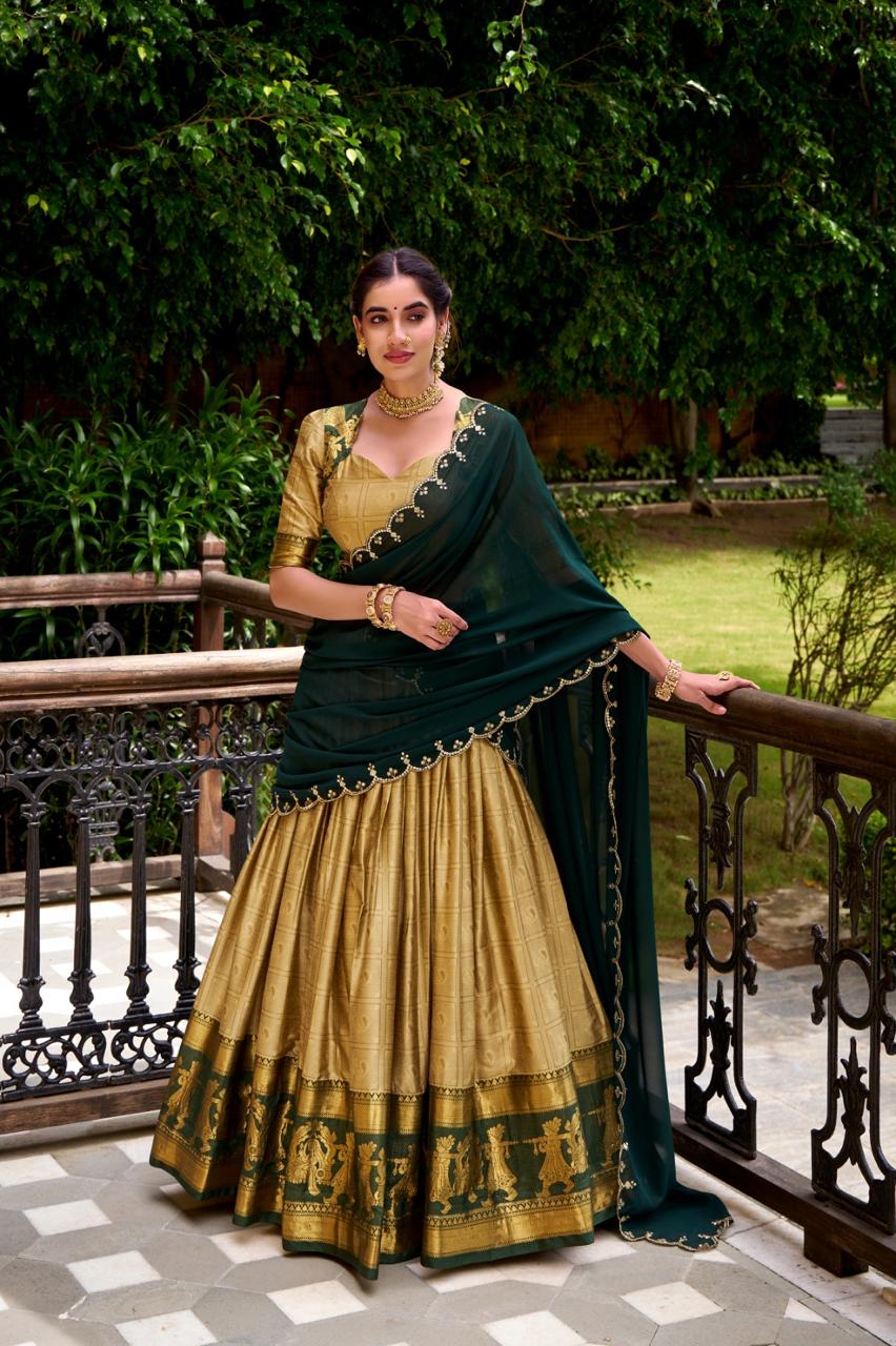 Suvarna Dhavani Lehenga Set