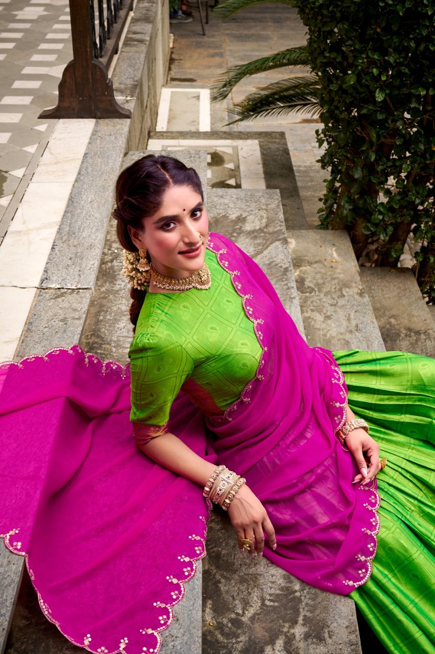Suvarna Dhavani Lehenga Set
