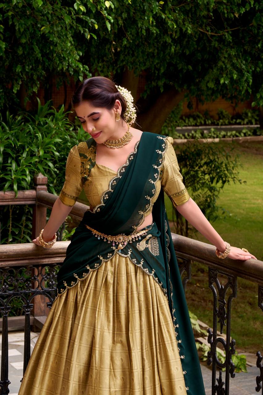 Suvarna Dhavani Lehenga Set