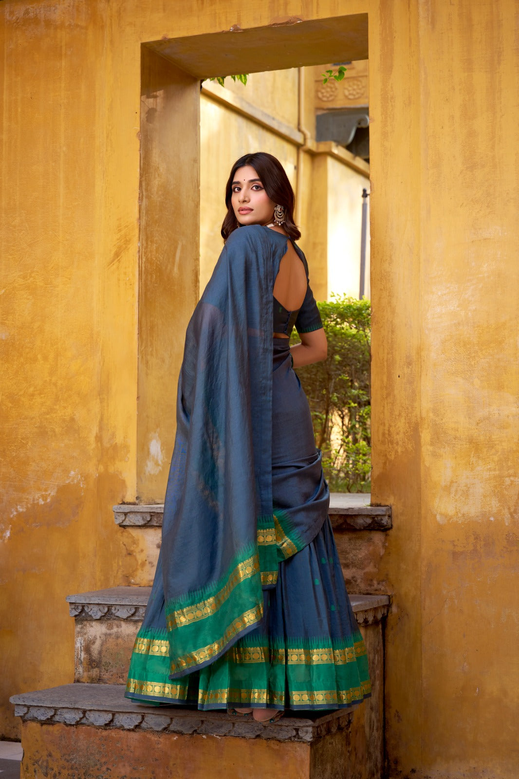 Chanderi Cotton Lehenga Set
