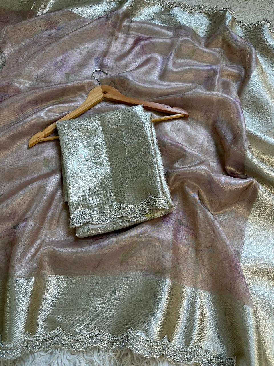 Premium Tissue Banarasi Saree