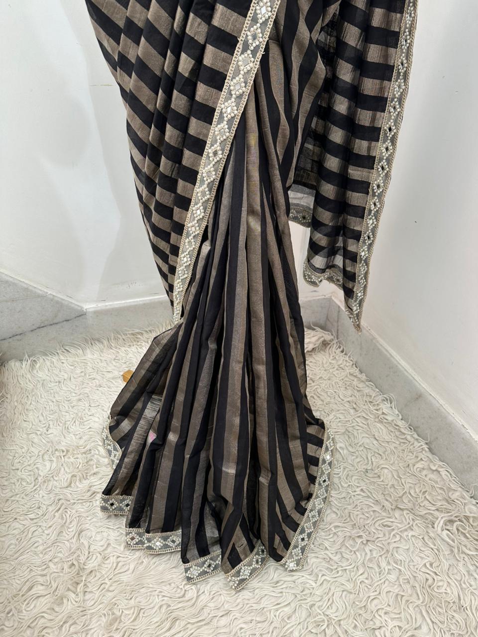 Zari Tissue Saree