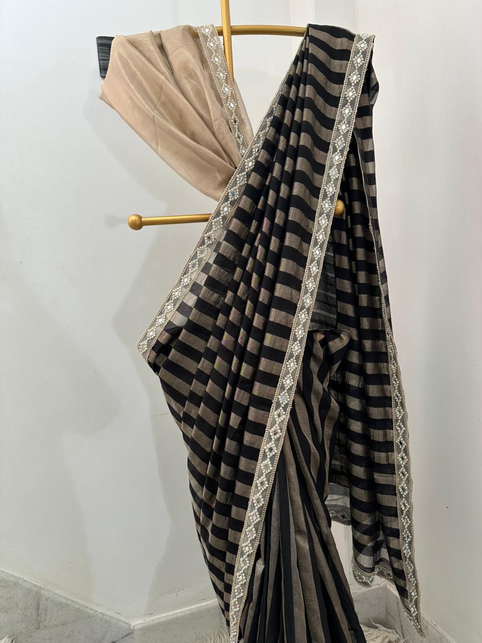 Zari Tissue Saree
