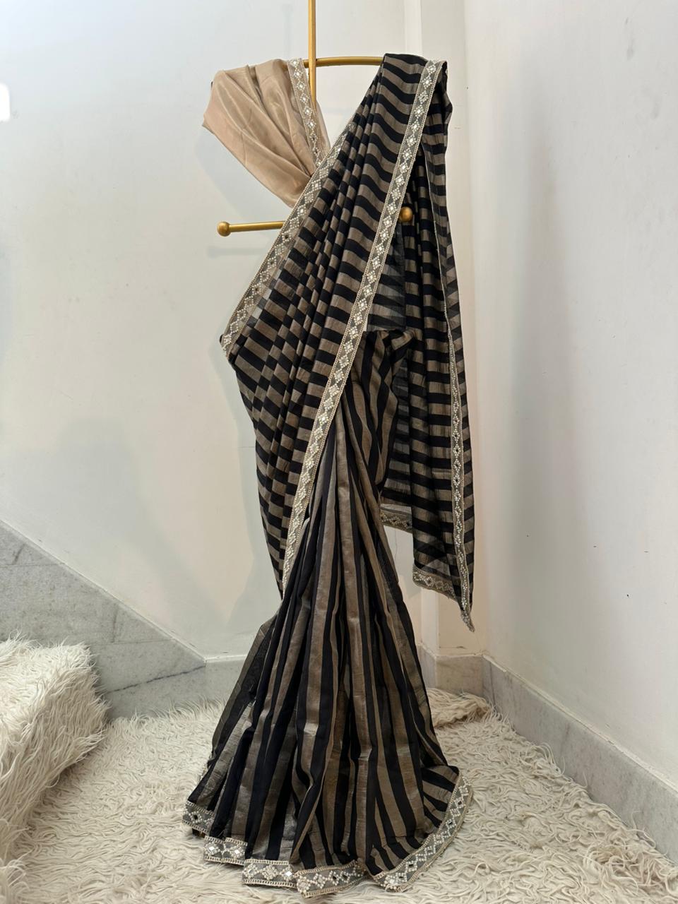 Zari Tissue Saree