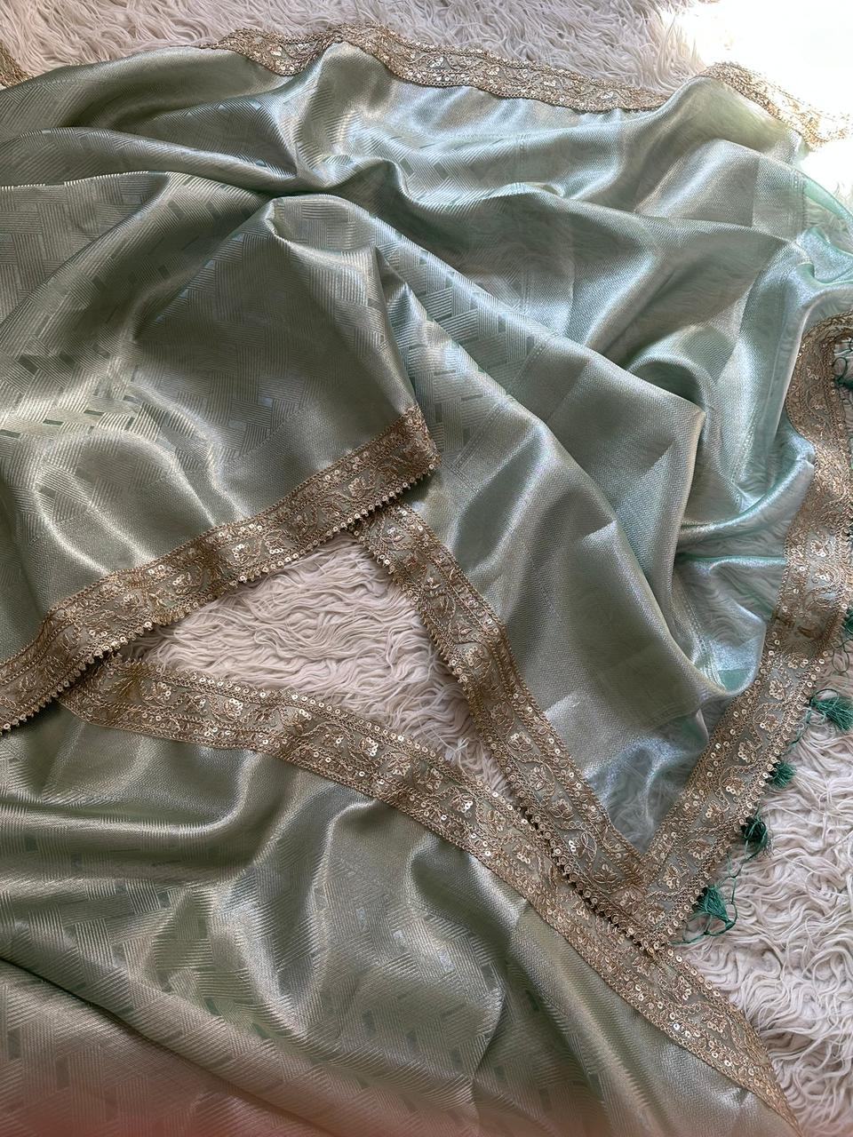 Ethereal Tissue Saree