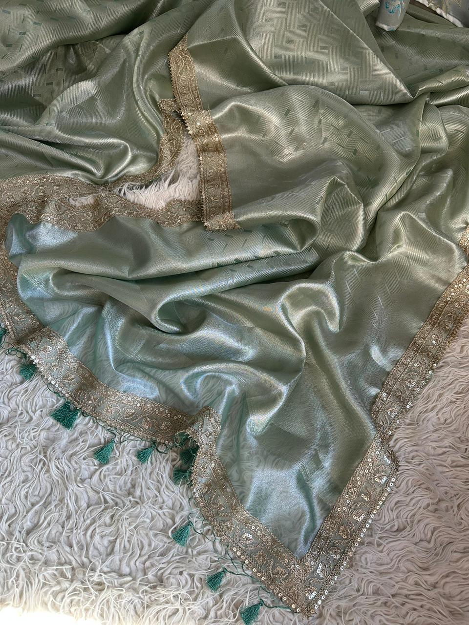 Ethereal Tissue Saree