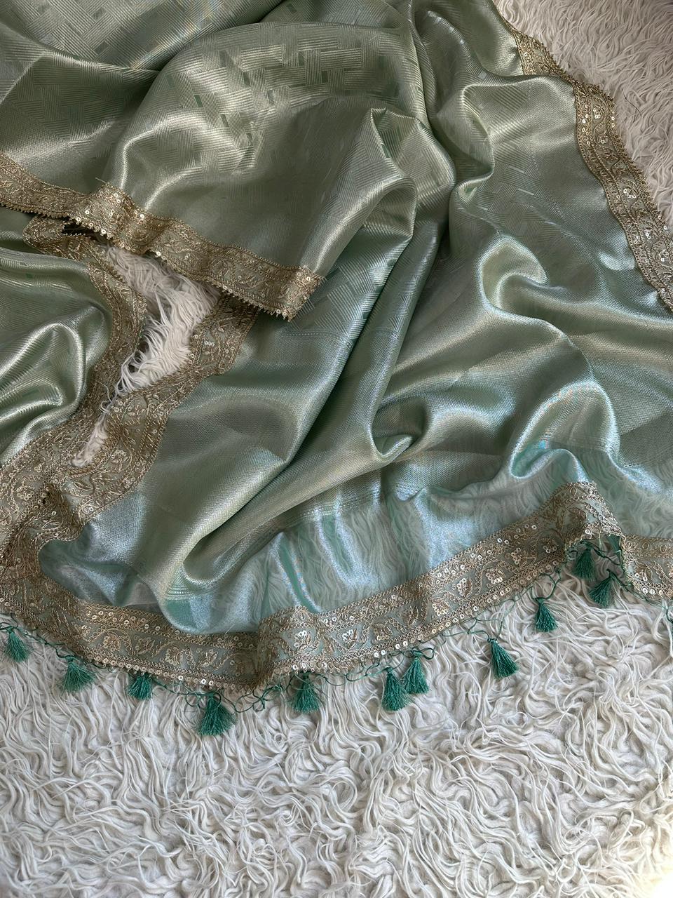 Ethereal Tissue Saree