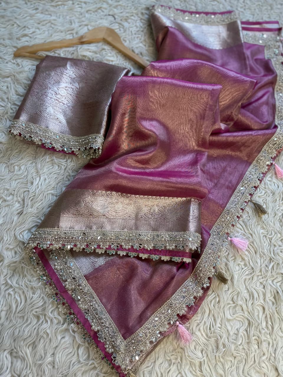 Maharani Tissue Saree