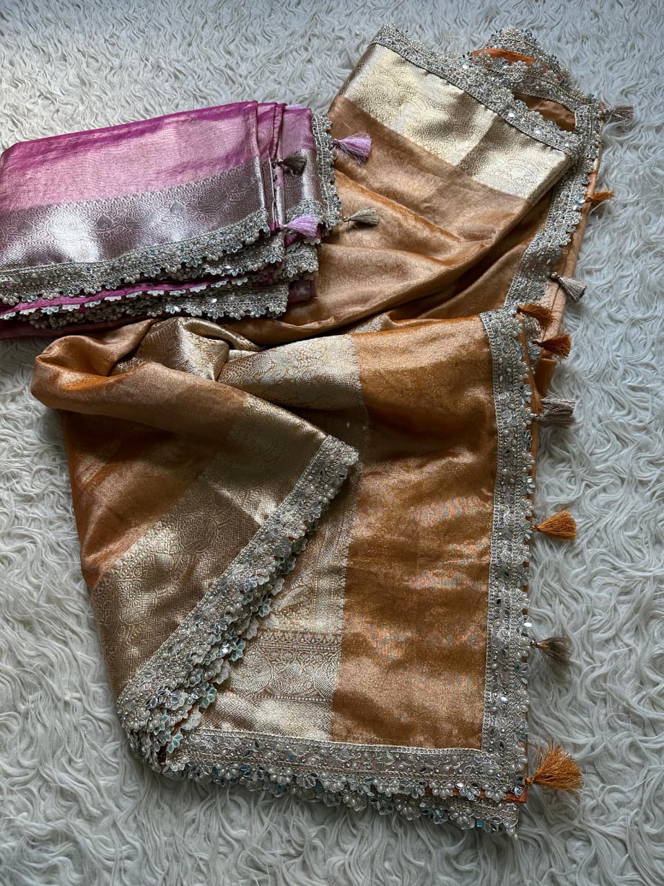 Maharani Tissue Saree