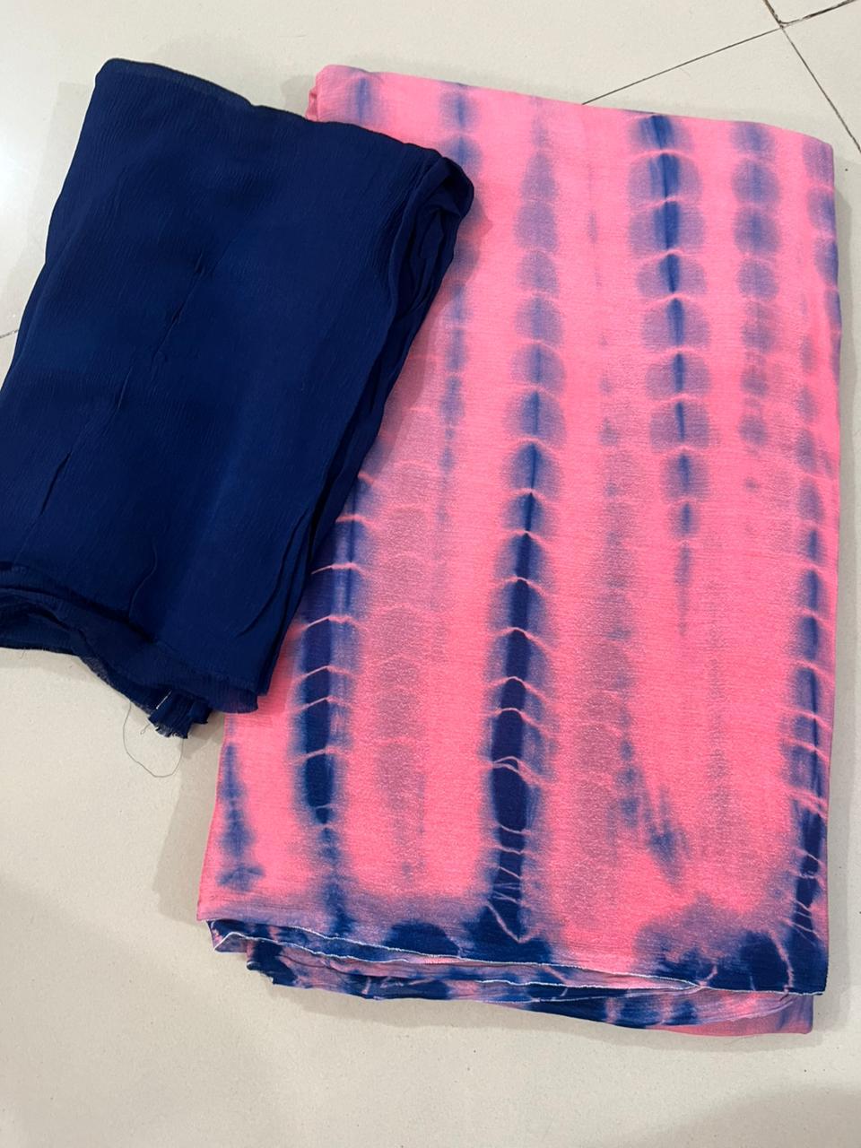 Bloom Shibori Saree