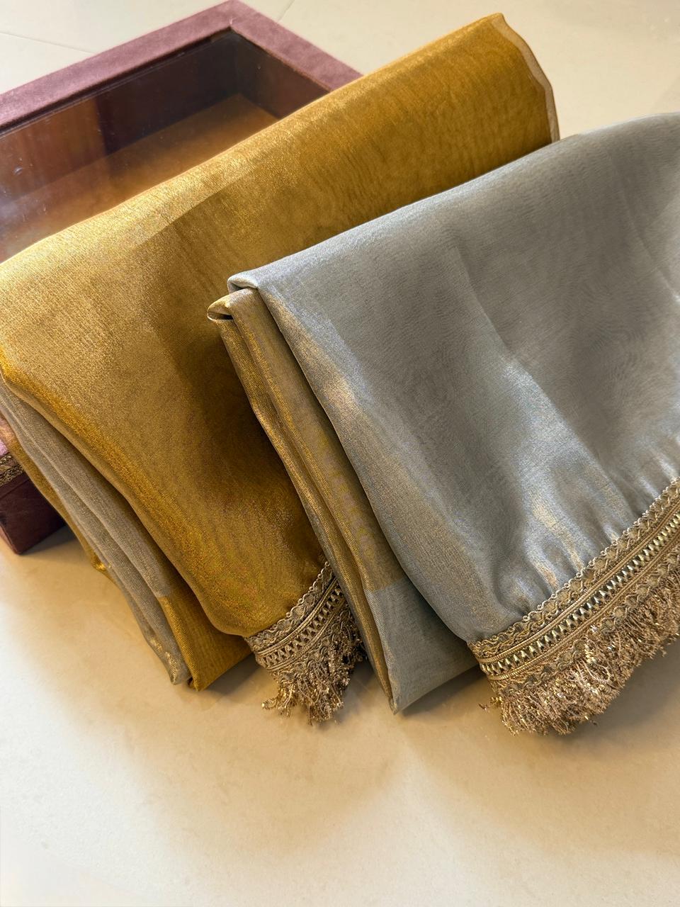 Noorani tissue saree