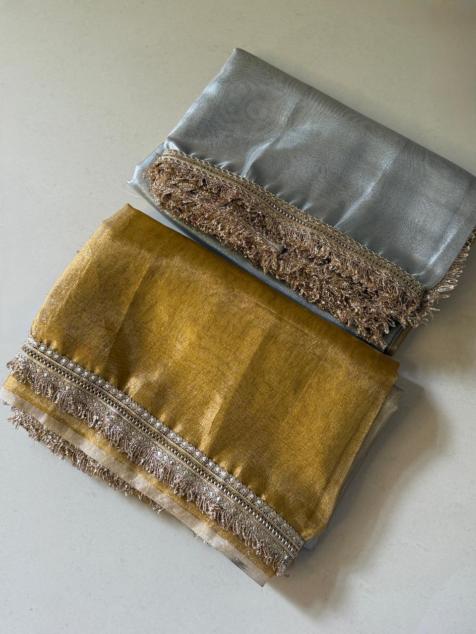 Noorani tissue saree