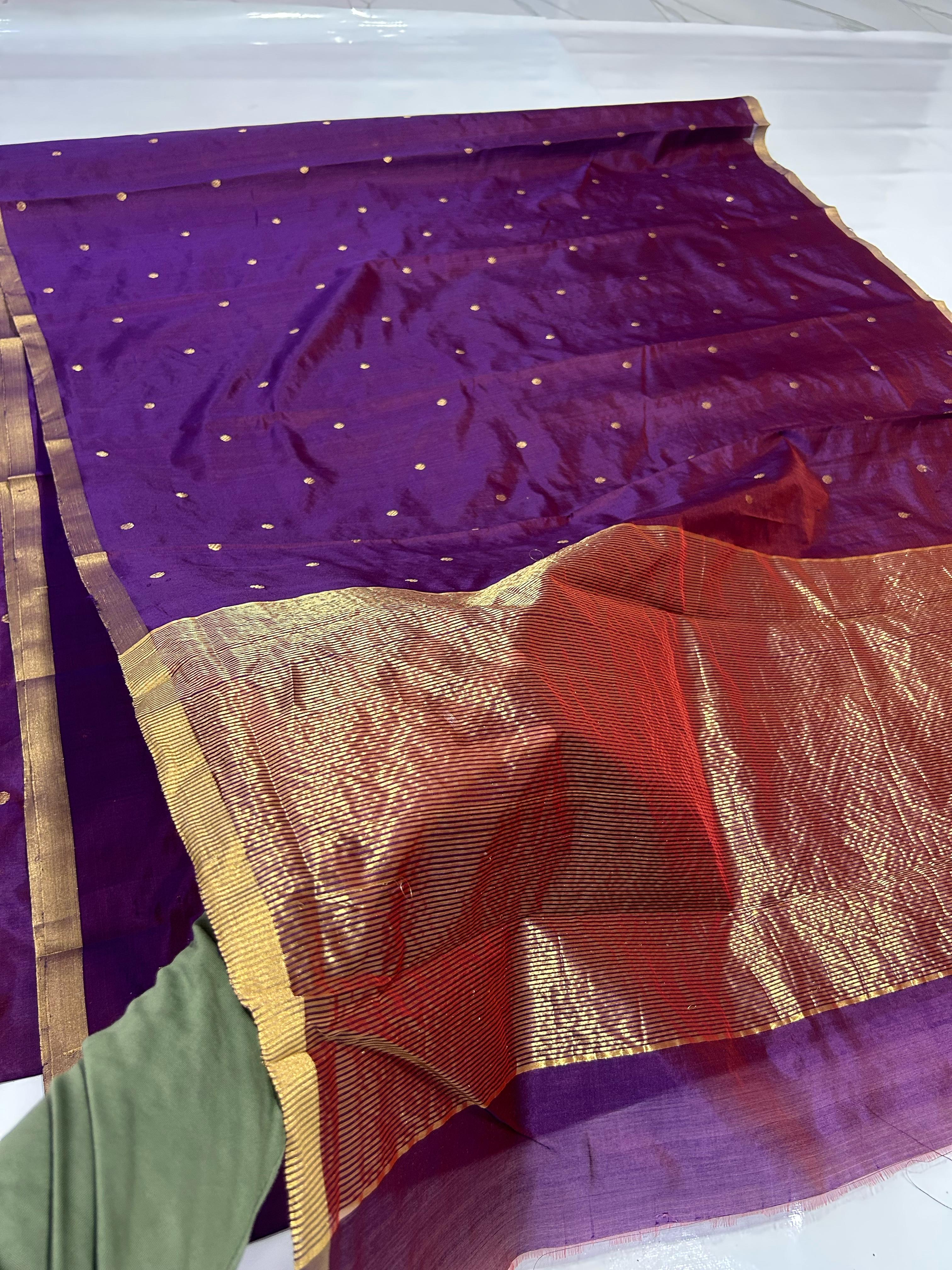 Bahaar silk saree