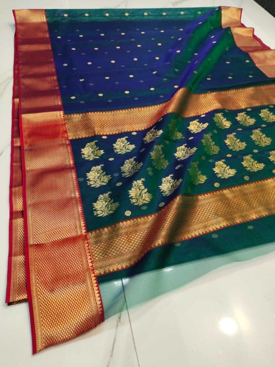 Evergreen Katan Silk Saree