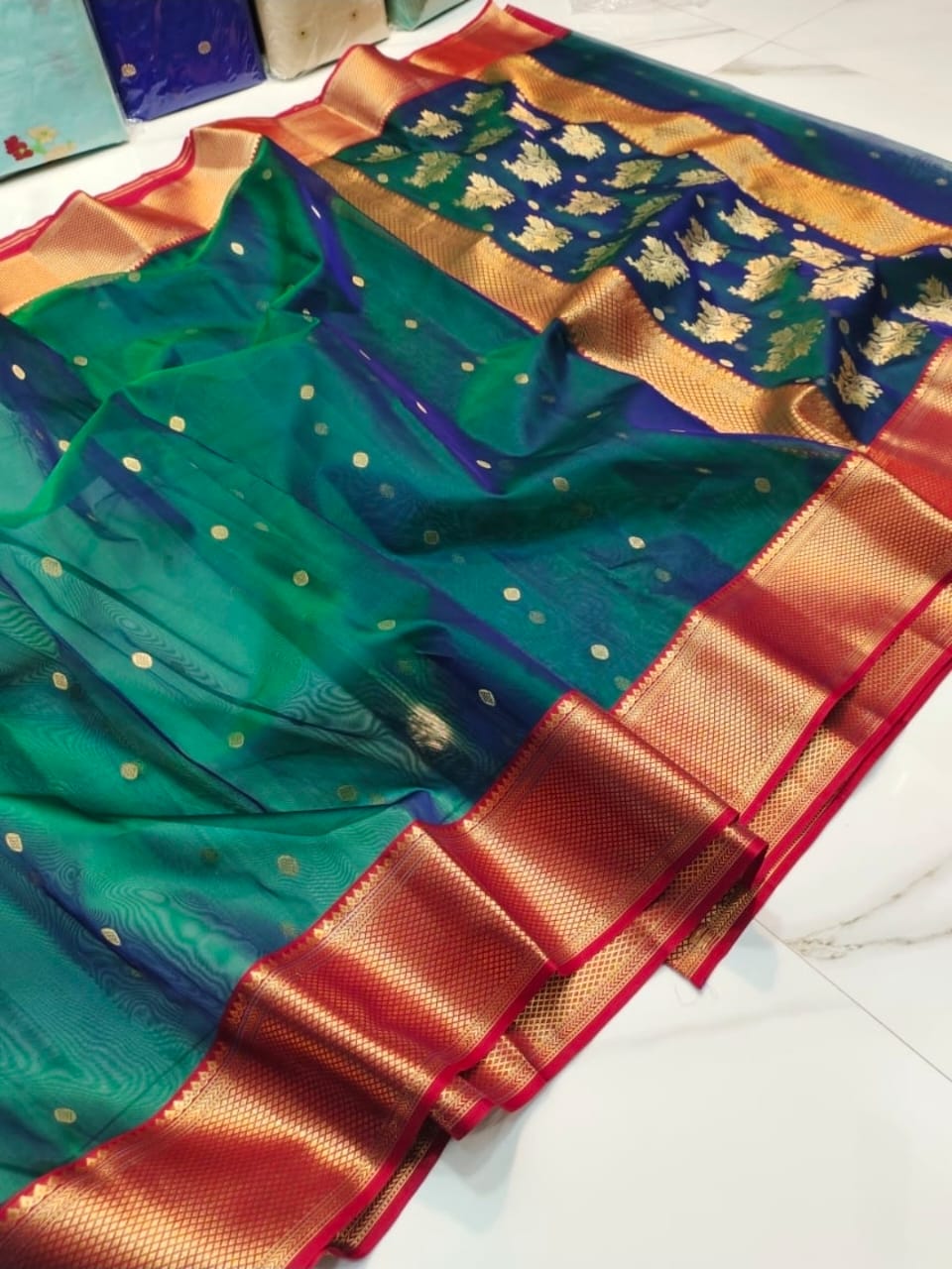 Evergreen Katan Silk Saree