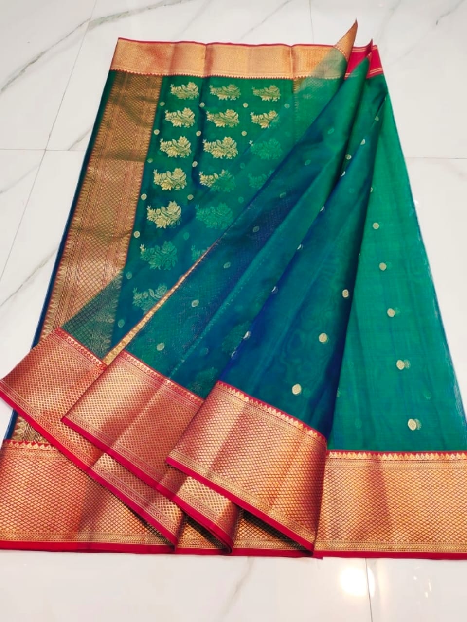 Evergreen Katan Silk Saree