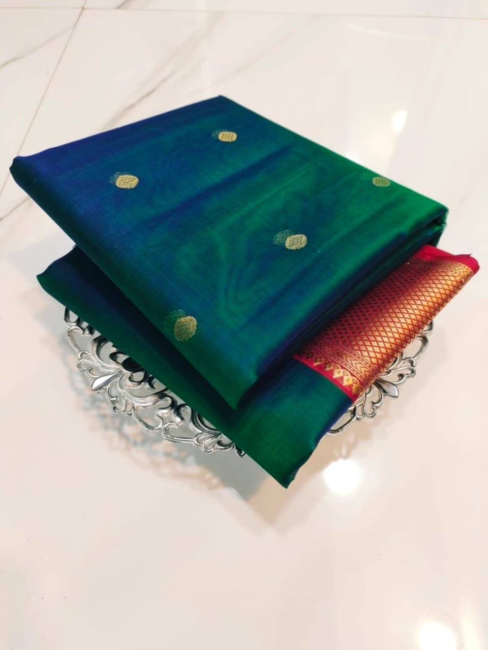 Evergreen Katan Silk Saree