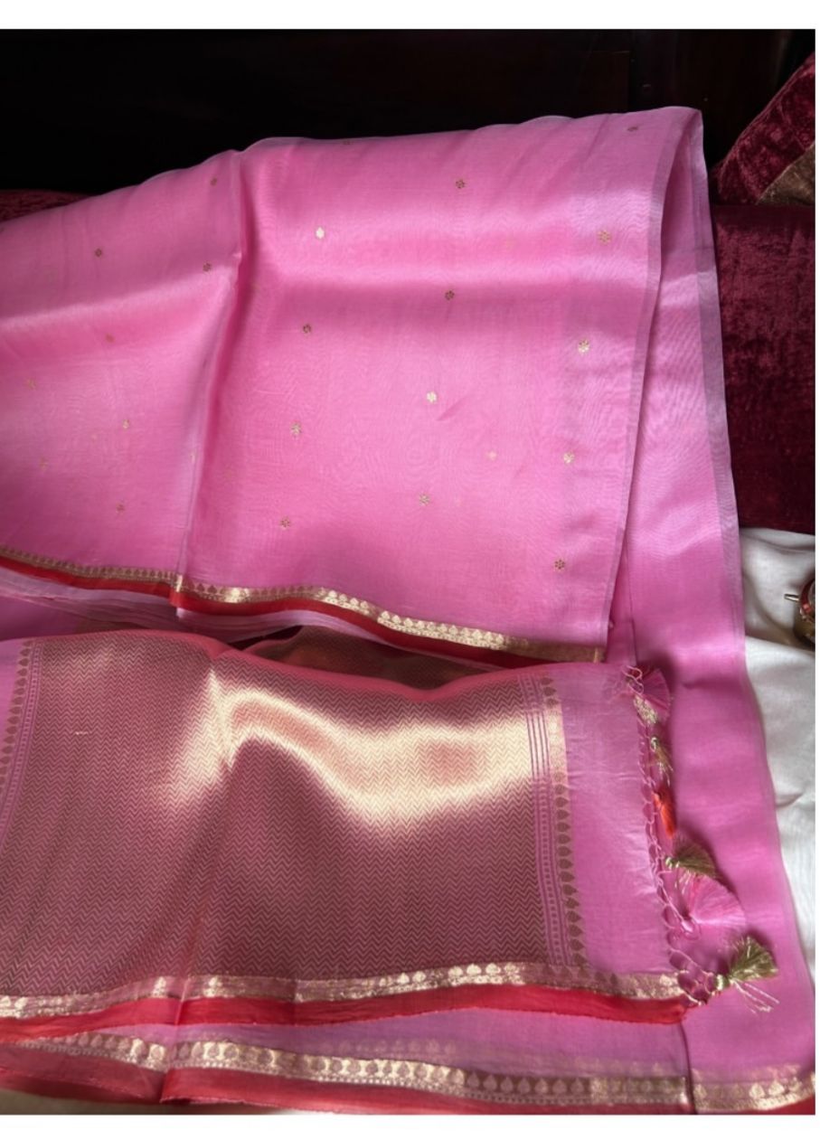 Golden Loom Kora Silk Saree