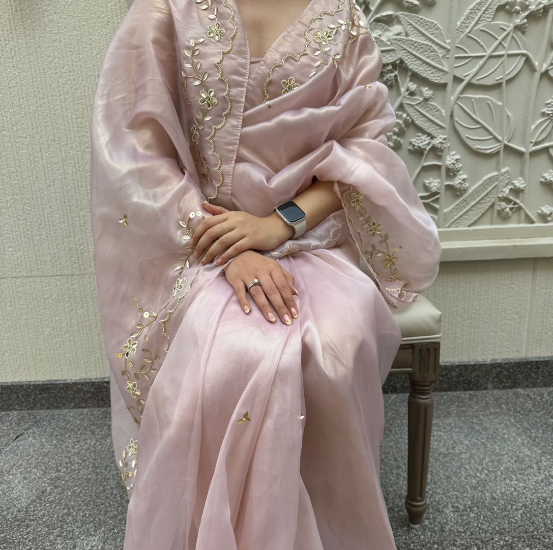 Pink Blush Saree