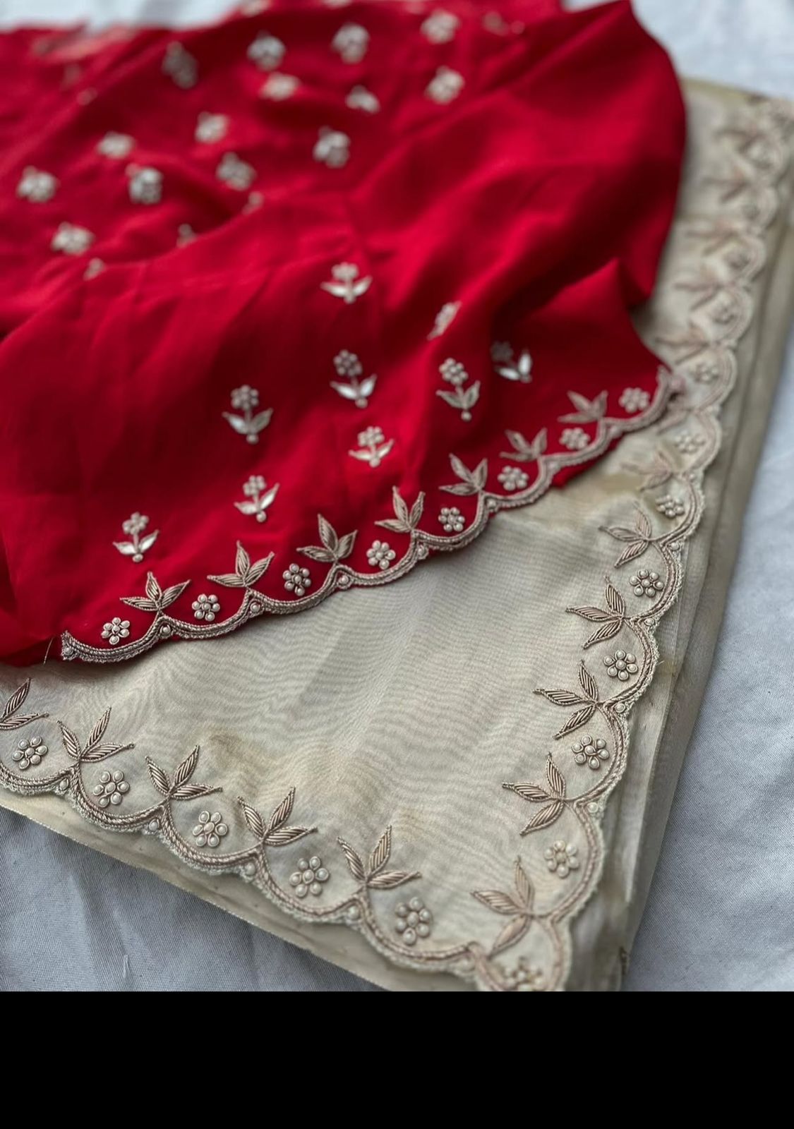 Zardozi Tissue Saree