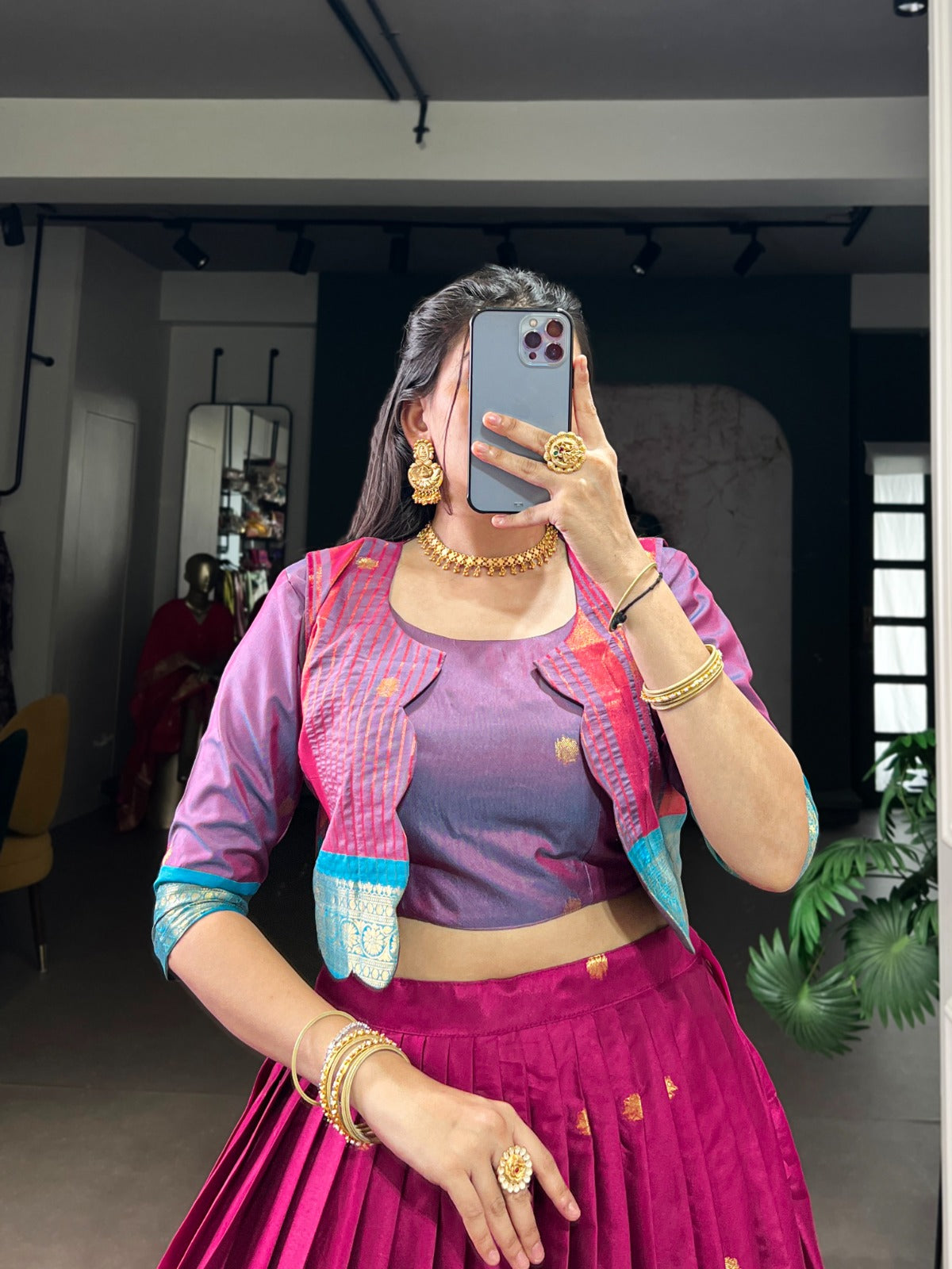 Classic Zari Cotton Outfit