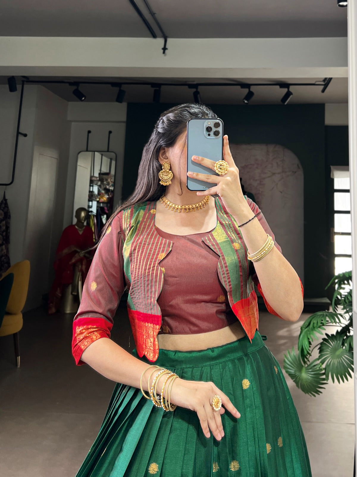 Classic Zari Cotton Outfit