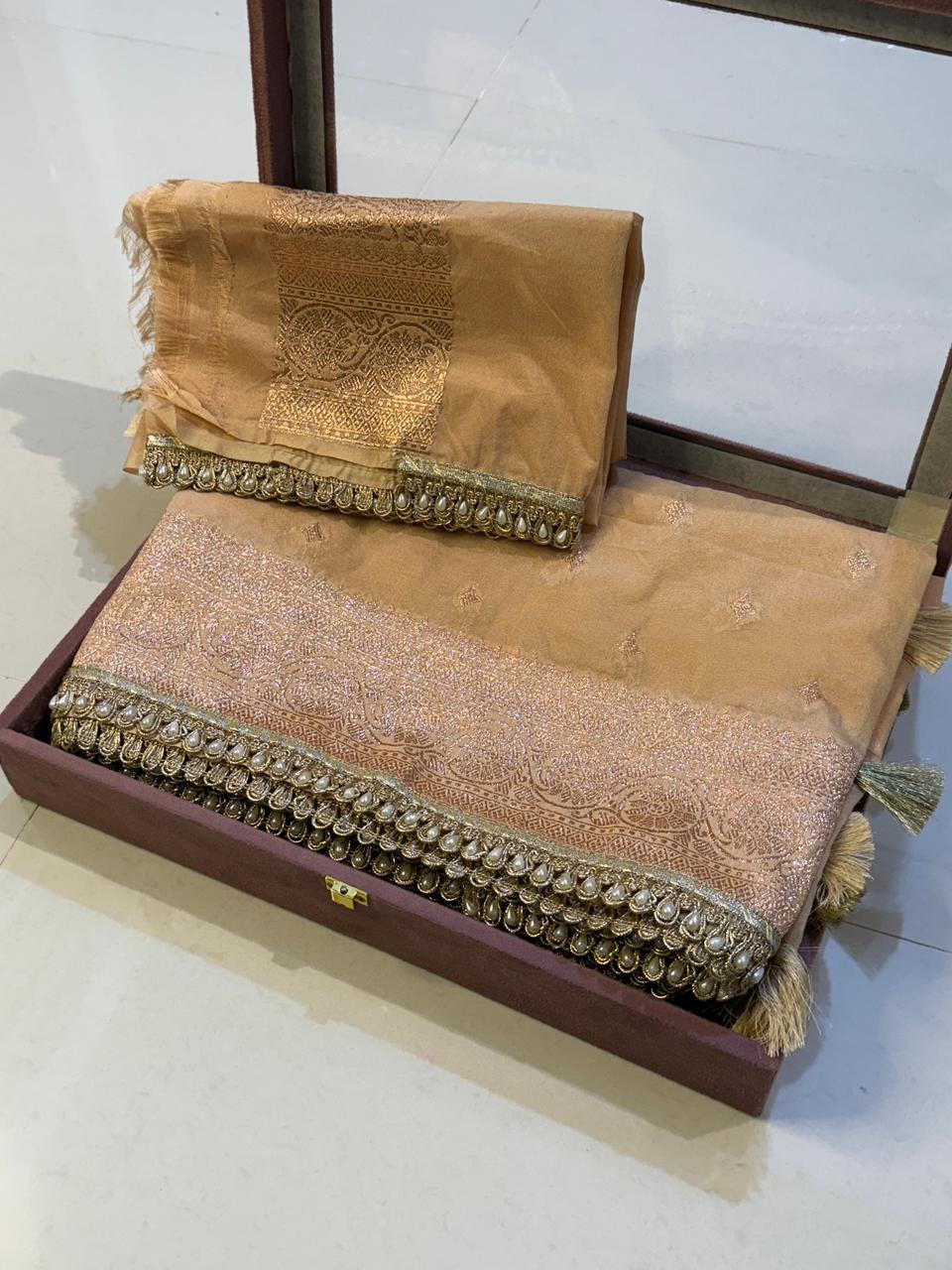 Banarasi Pearl Saree