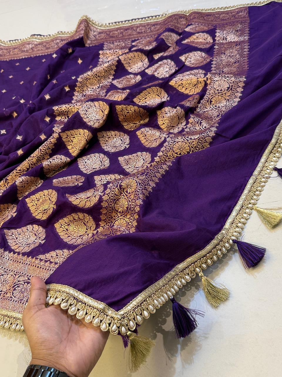 Banarasi Pearl Saree