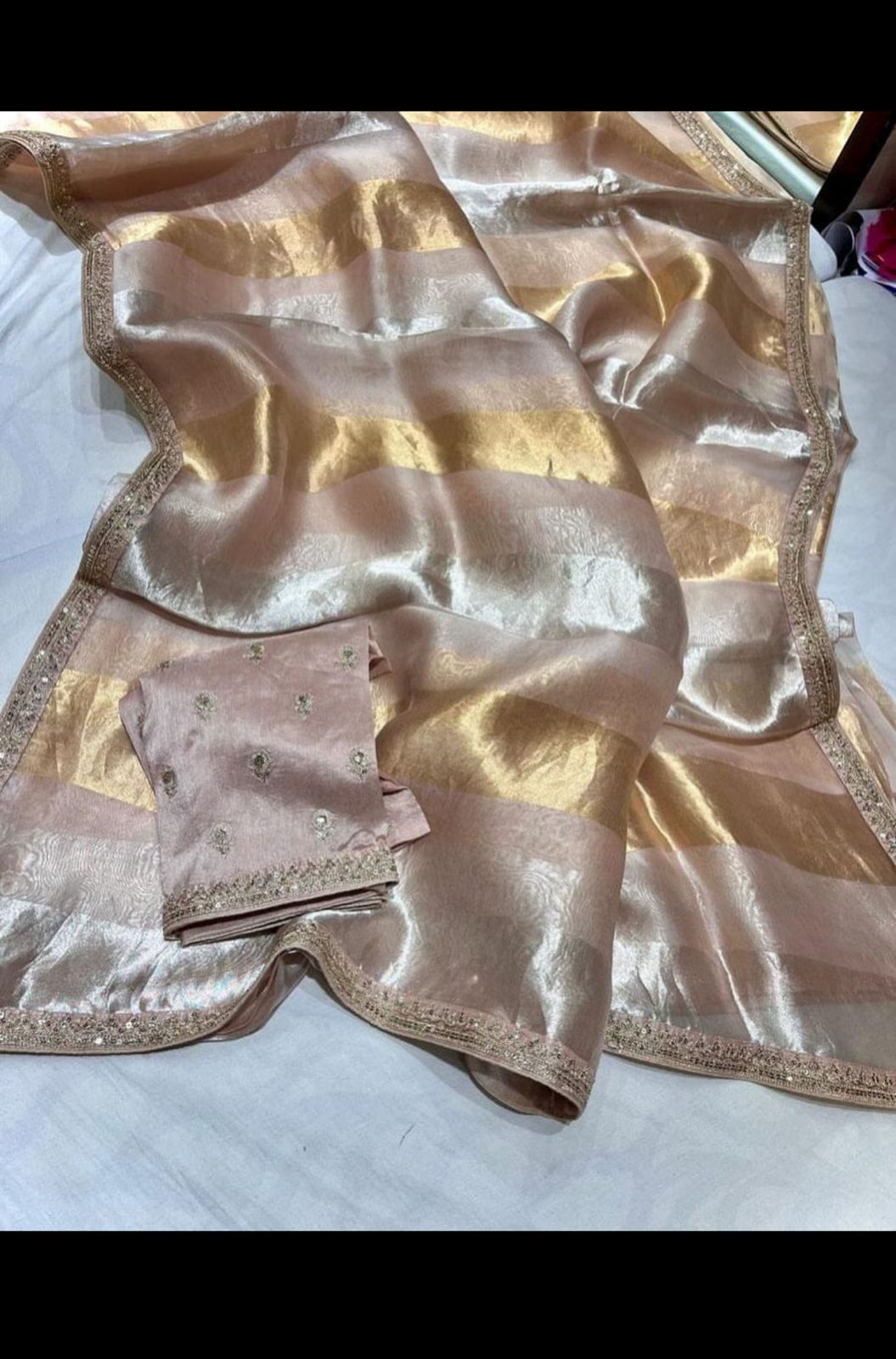 Tissue elegant saree