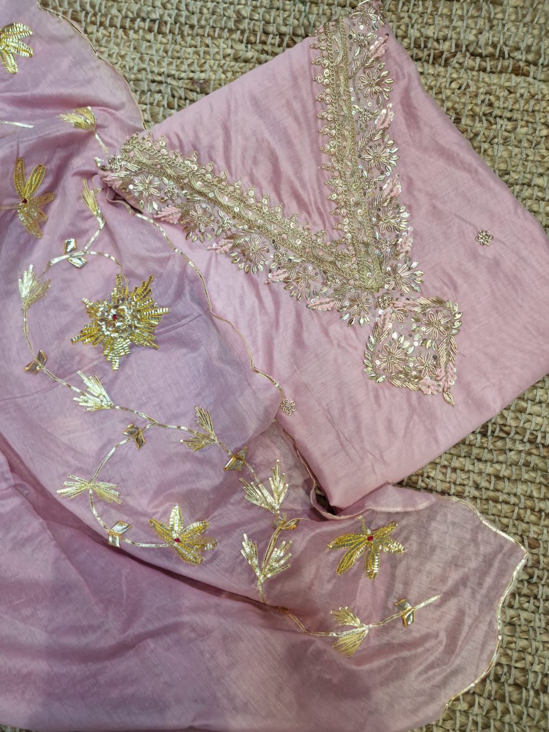 Chanderi Unstitch Suits