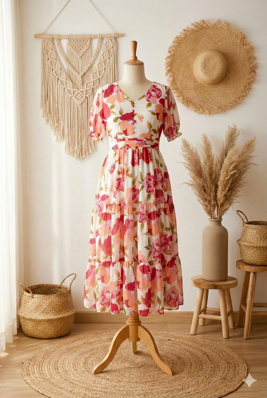 Floral Dreamy Maxi Dress