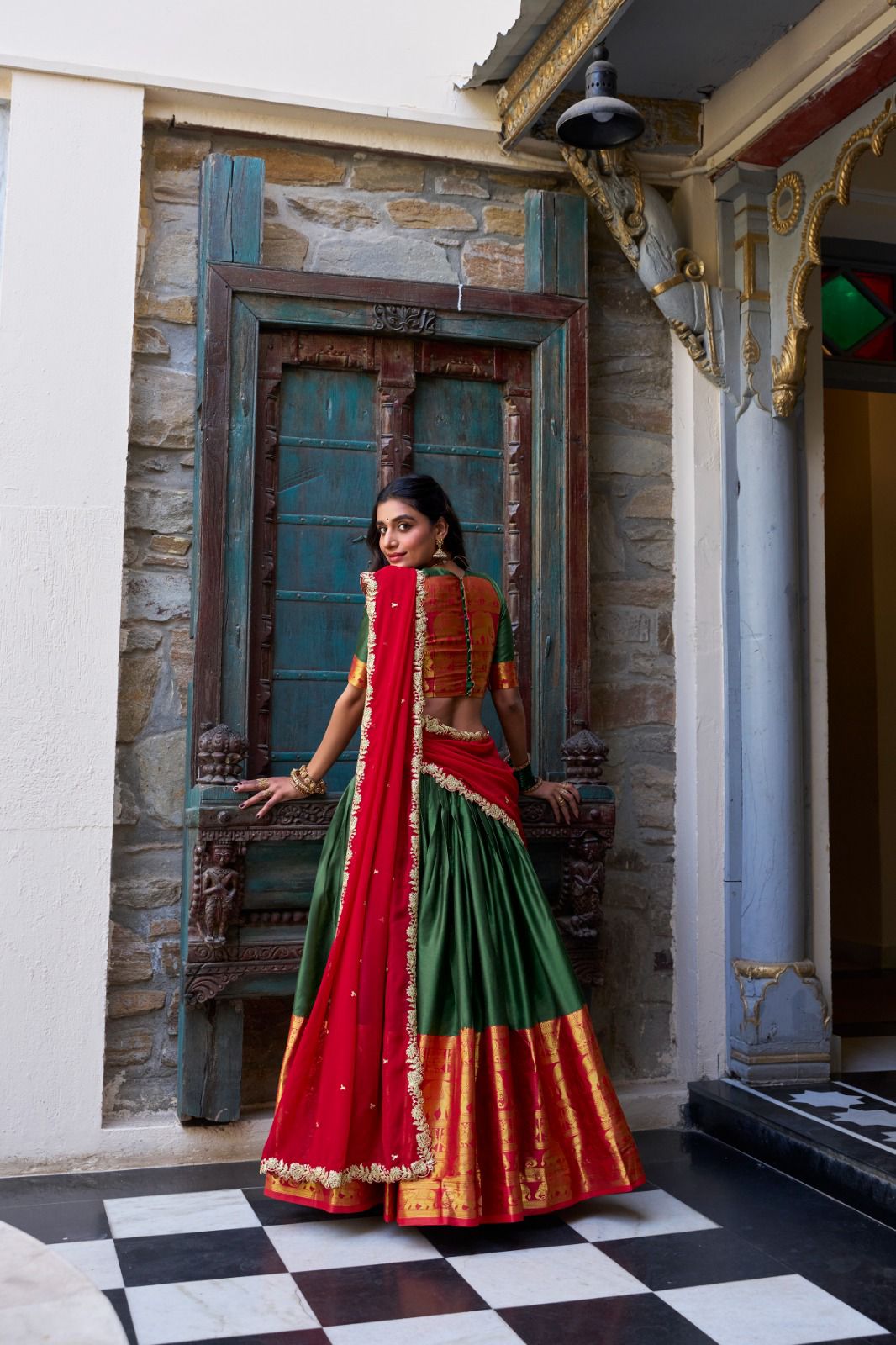 Tarika Narayan Pattu Lehenga Choli