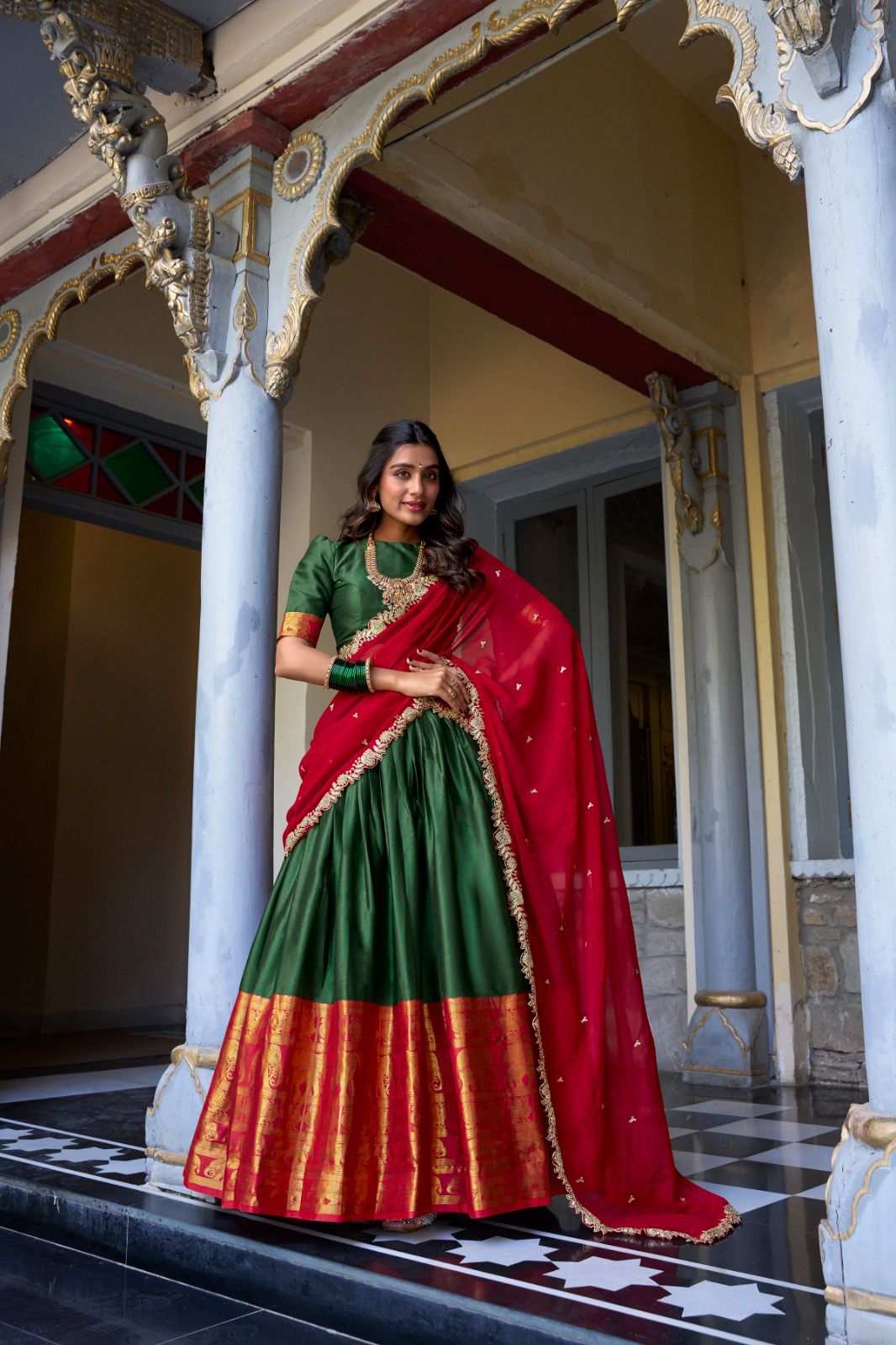Tarika Narayan Pattu Lehenga Choli