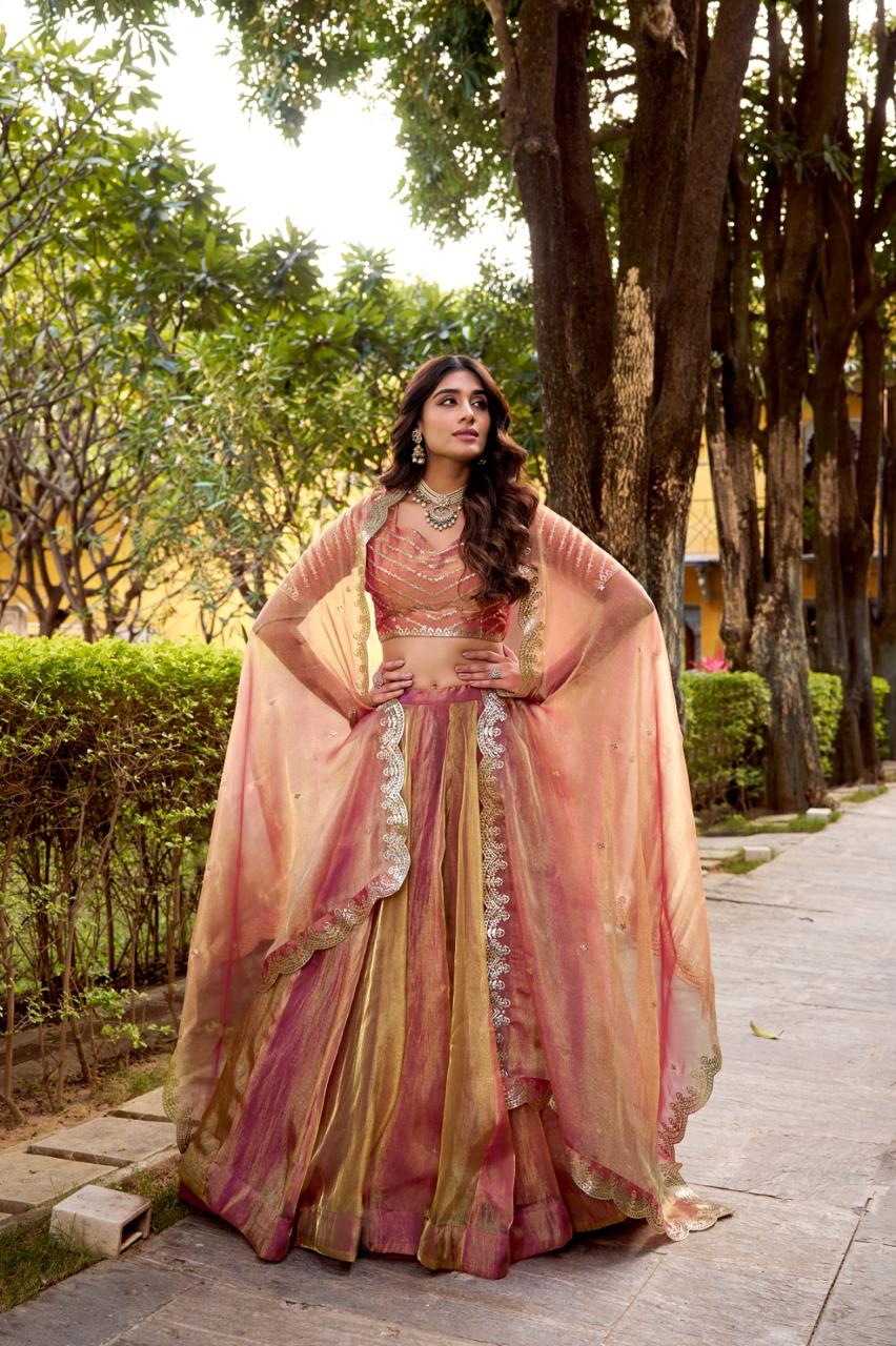 Royal blush lehenga