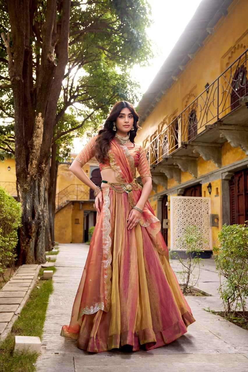 Royal blush lehenga