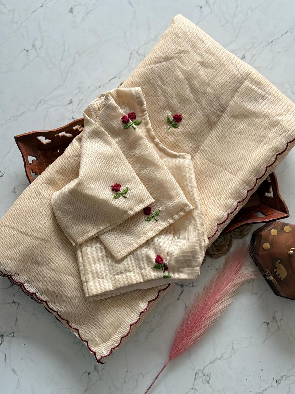 Rosette Knot – Pure Kota Doriya