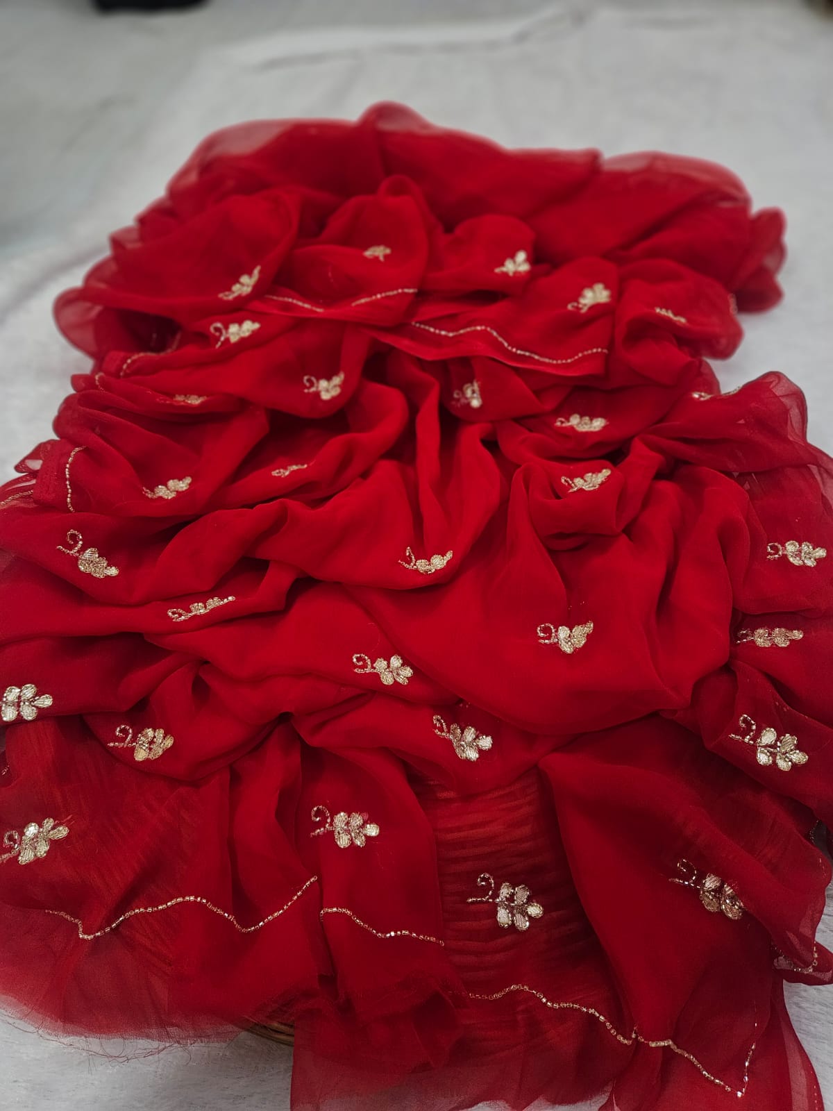 Gotta Flower Saree