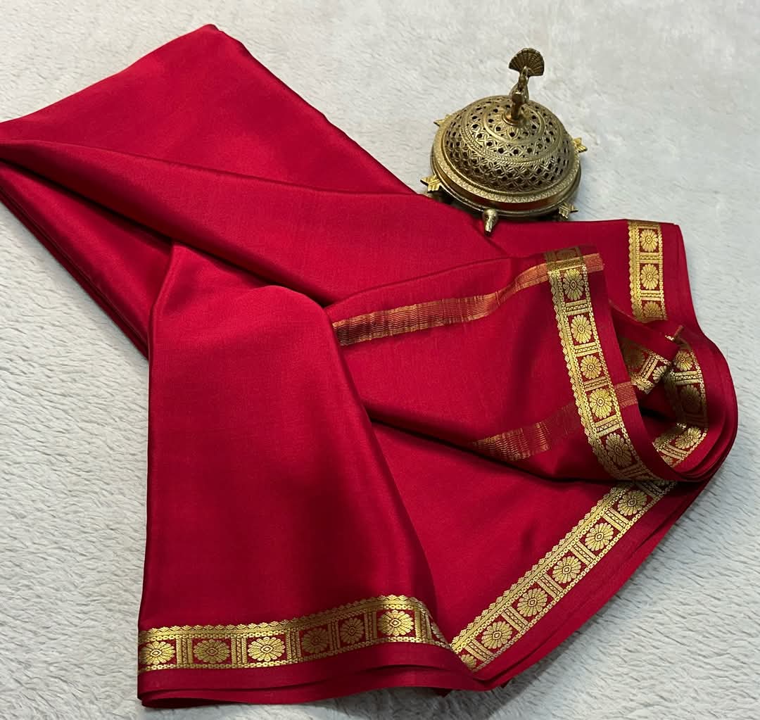 Mysore silk saree