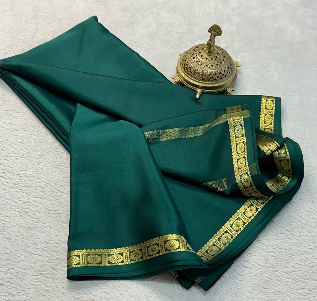 Mysore silk saree