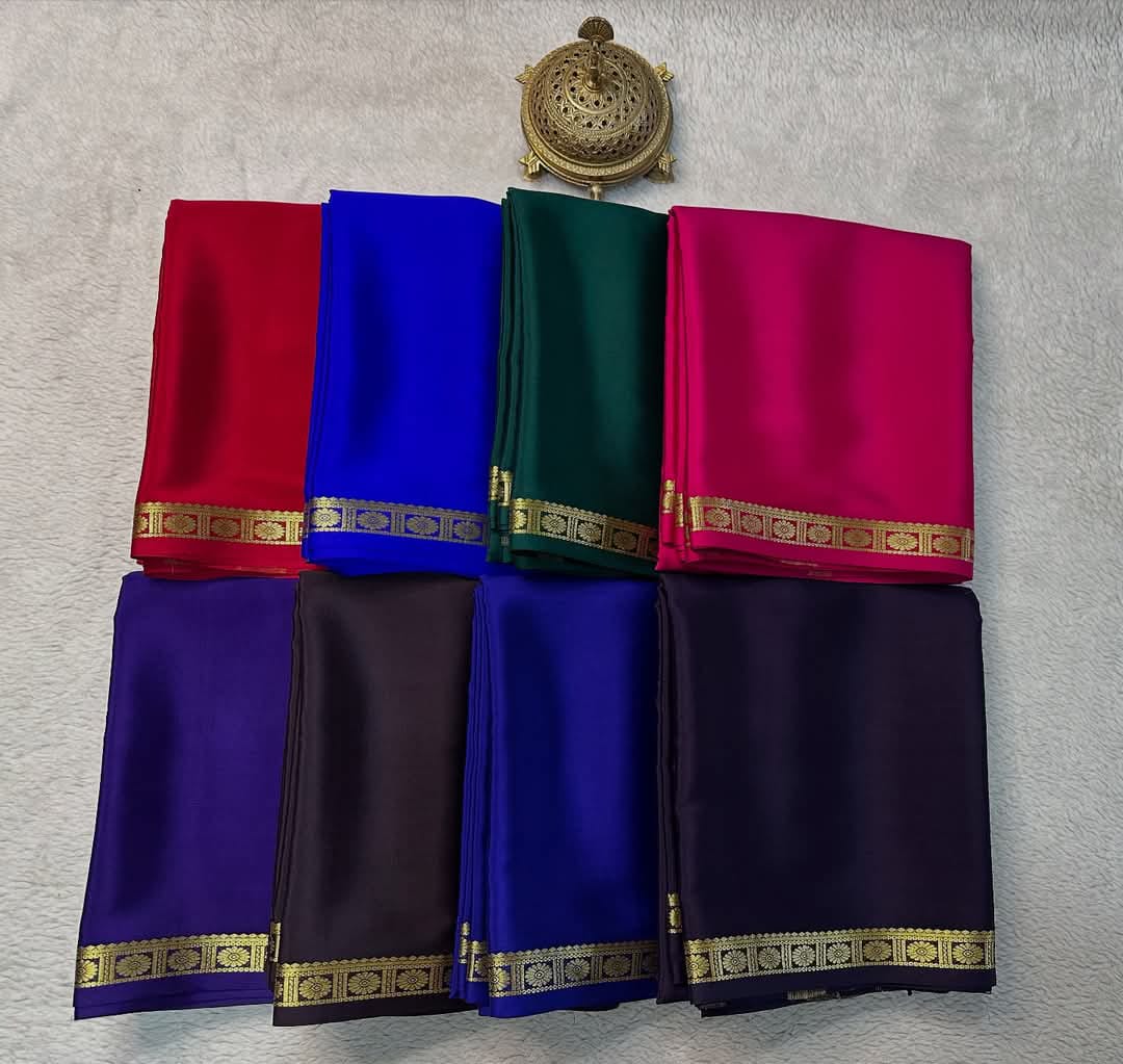 Mysore silk saree