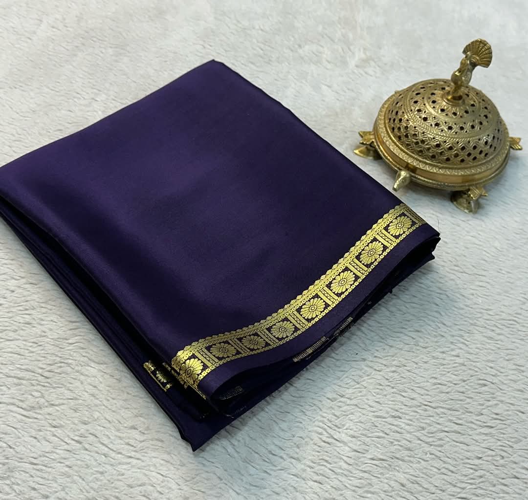 Mysore silk saree