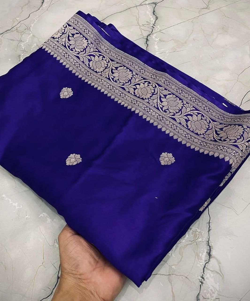 Banarasi Mashru Katan Silk Saree
