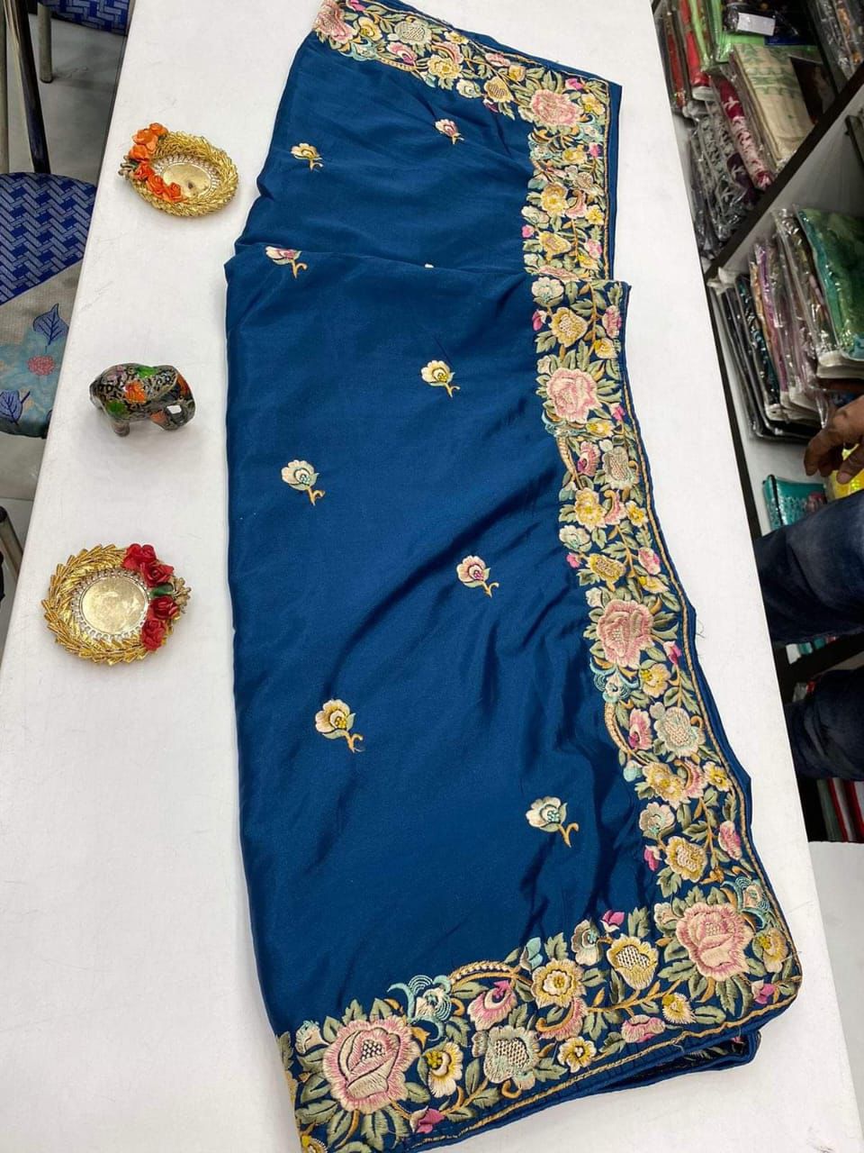 Satin Silk Saree