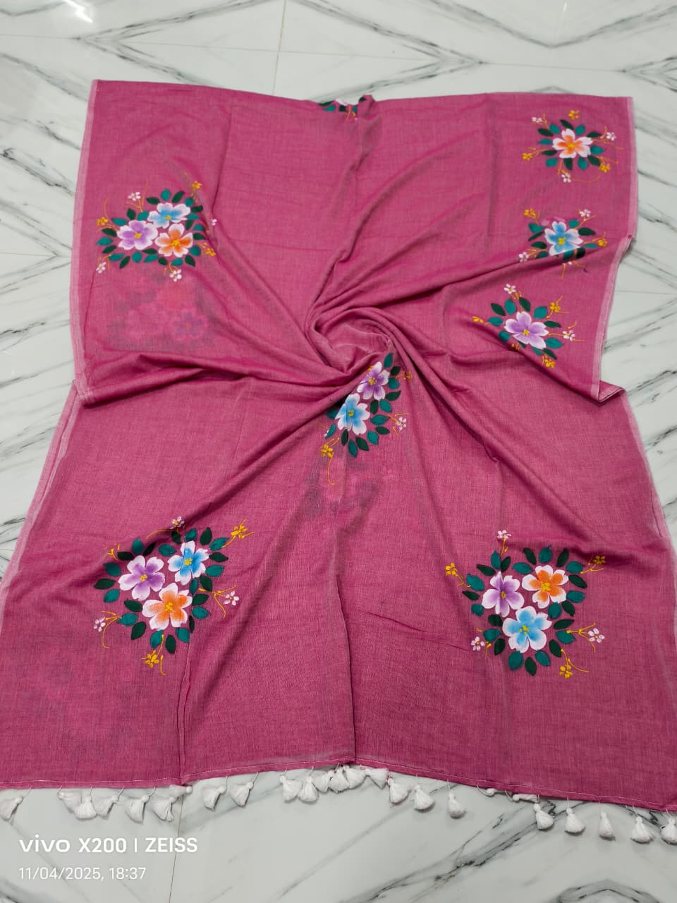 Hand Painted Saree