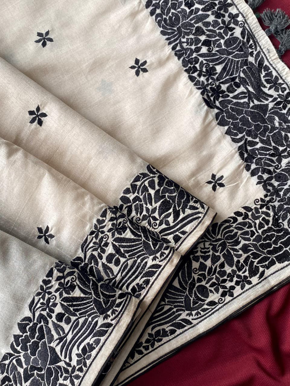 Tussar Saree