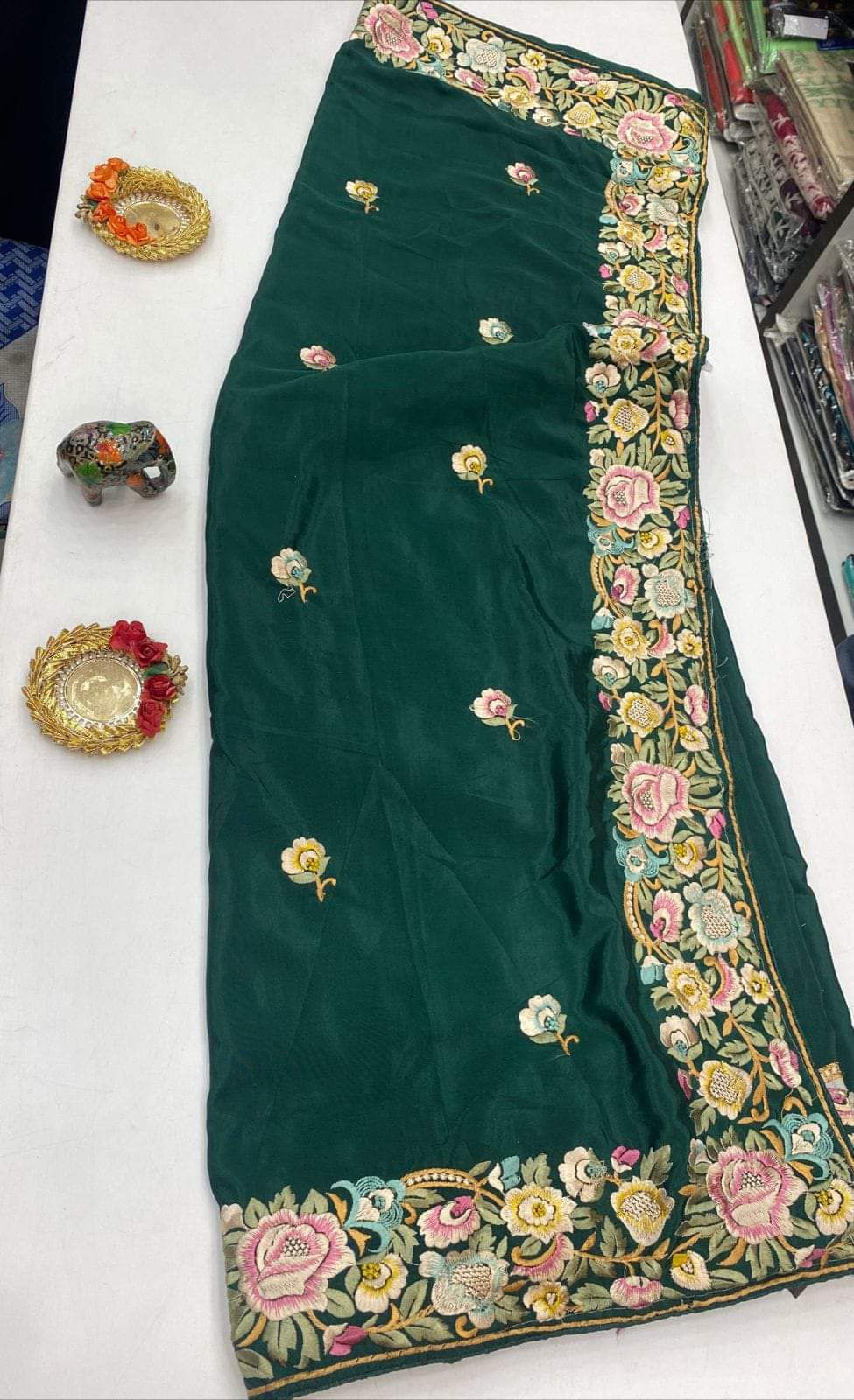 Satin Silk Saree