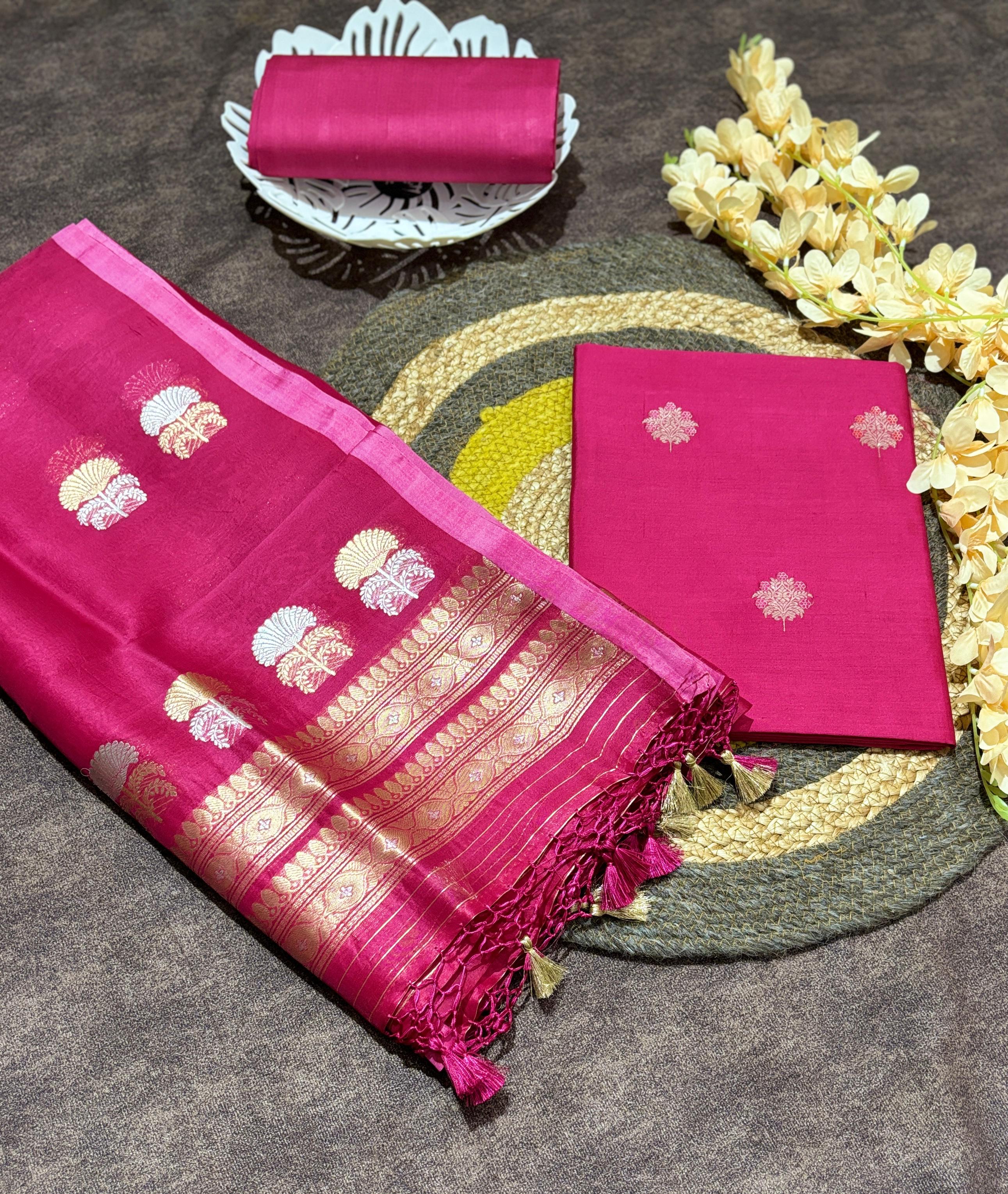 Handloom Silk suits