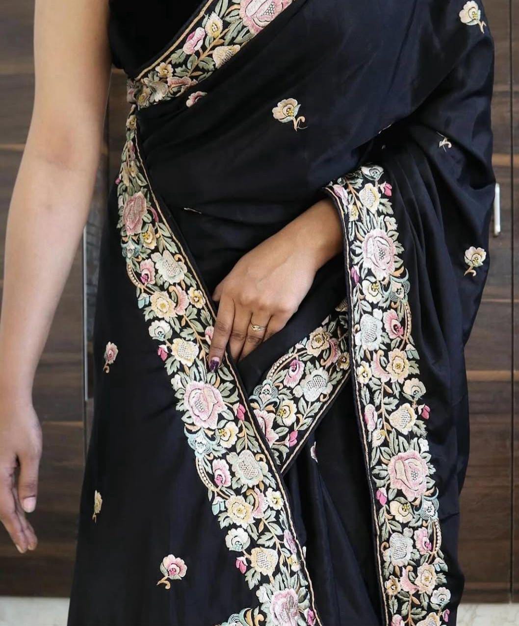 Crepe Silk Saree